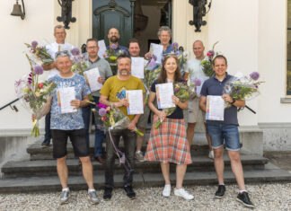 Tien studenten ontvingen het diploma Inspecteur Gebouwd Erfgoed