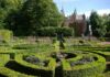 Grote stap herstel slottuin Kasteel-Museum Sypesteyn
