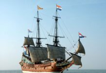 Batavia tot en met 30 augustus nog in water te bezoeken