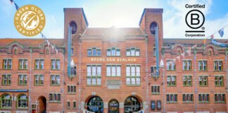 Rijksmonument Beurs van Berlage behaalt B Corp-certificering en Green GlobeGold-status